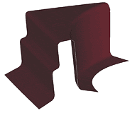 スプリングバック予測後のダイ形状