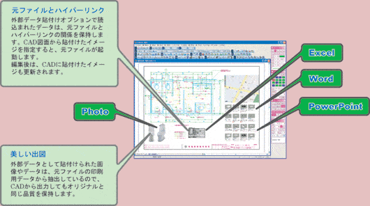 外部データ貼付け