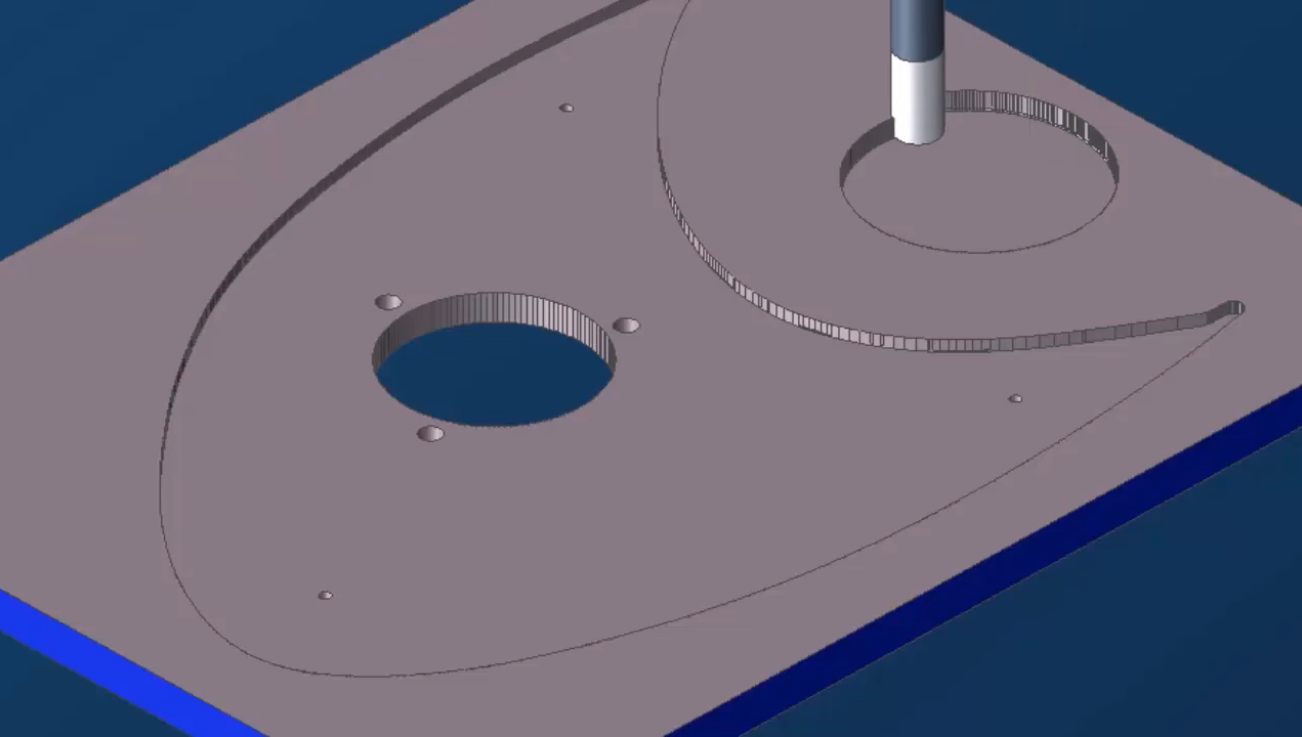 an optimized CNC program