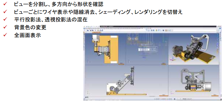 分割ビュー