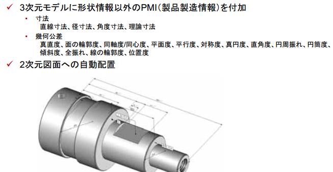 3D単独図作成機能